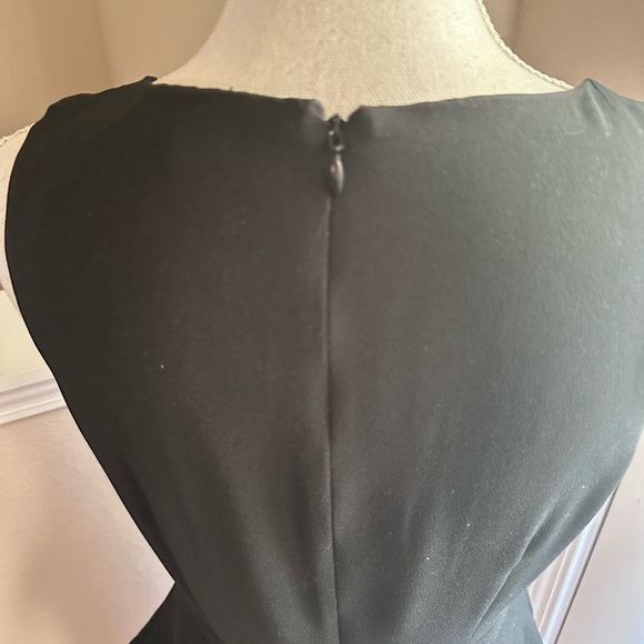 Banana Republic Black Peplum Dress - Picture 7 of 9